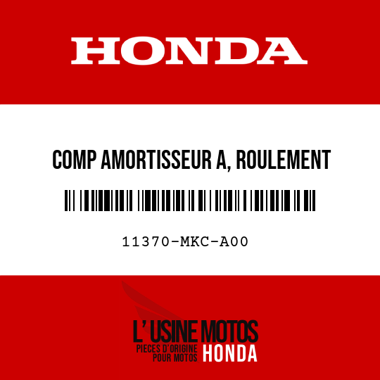 image de 11370-MKC-A00 COMP AMORTISSEUR A, ROULEMENT