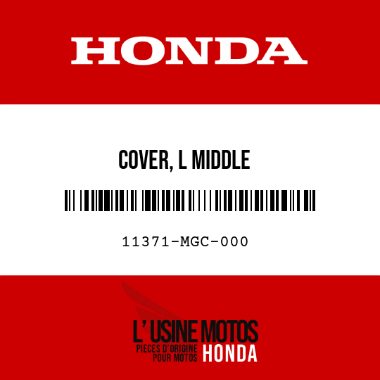 image de 11371-MGC-000 COVER, L MIDDLE