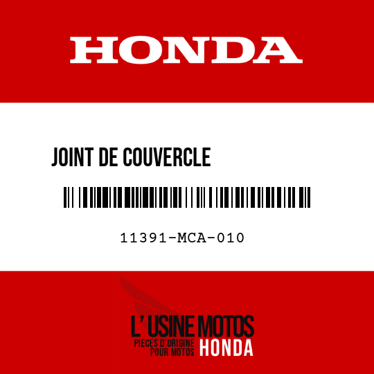 image de 11391-MCA-010 JOINT DE COUVERCLE            TRANSMISSION