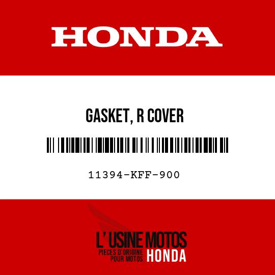 image de 11394-KFF-900 GASKET, R COVER