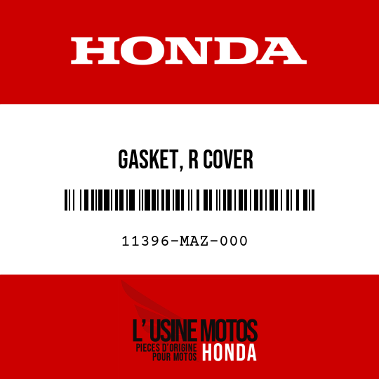 image de 11396-MAZ-000 GASKET, R COVER
