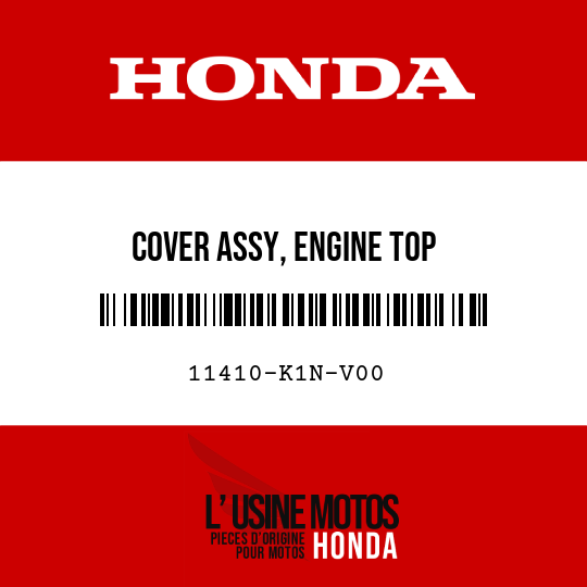 image de 11410-K1N-V00 COVER ASSY, ENGINE TOP