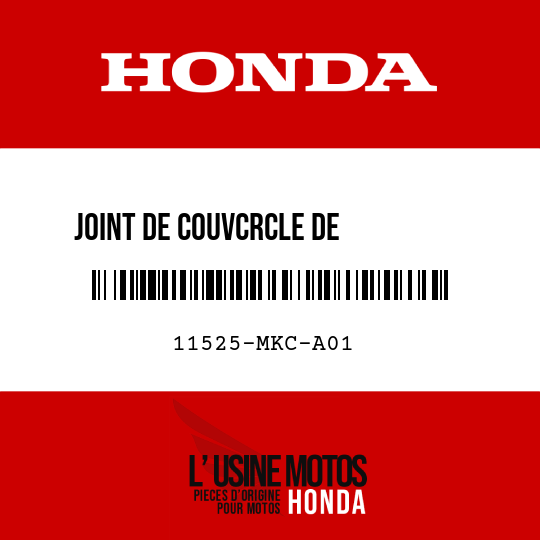 image de 11525-MKC-A01 JOINT DE COUVCRCLE DE         REDUCTION