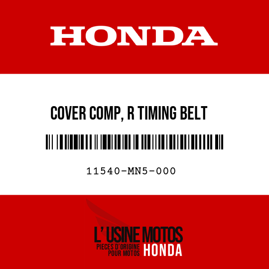 image de 11540-MN5-000 COVER COMP, R TIMING BELT