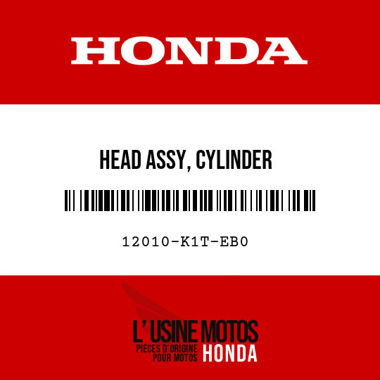 image de 12010-K1T-EB0 HEAD ASSY, CYLINDER