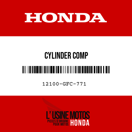 image de 12100-GFC-771 CYLINDER COMP