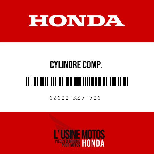 image de 12100-KS7-701 CYLINDRE COMP.
