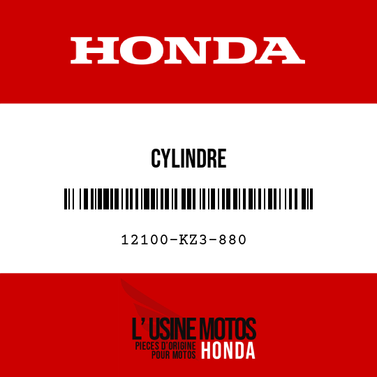 image de 12100-KZ3-880 CYLINDRE
