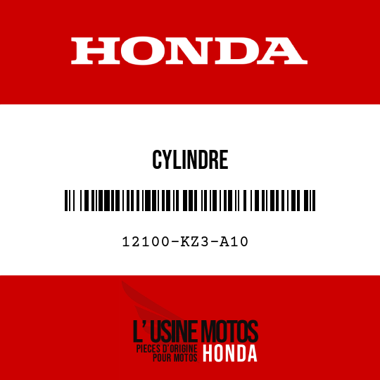 image de 12100-KZ3-A10 CYLINDRE