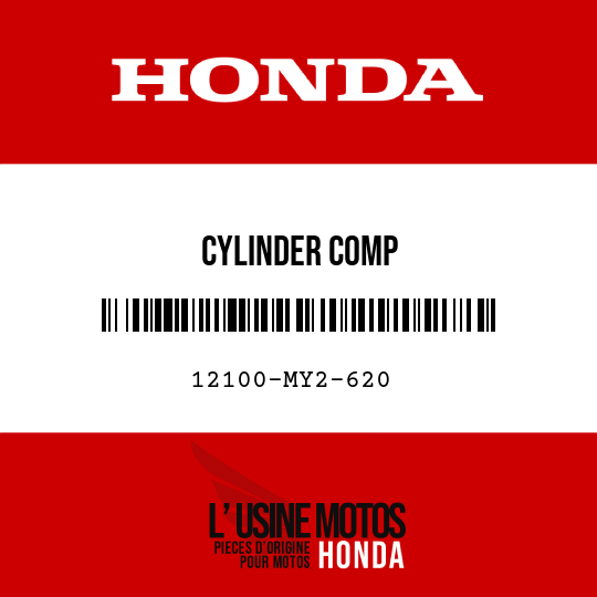 image de 12100-MY2-620 CYLINDER COMP