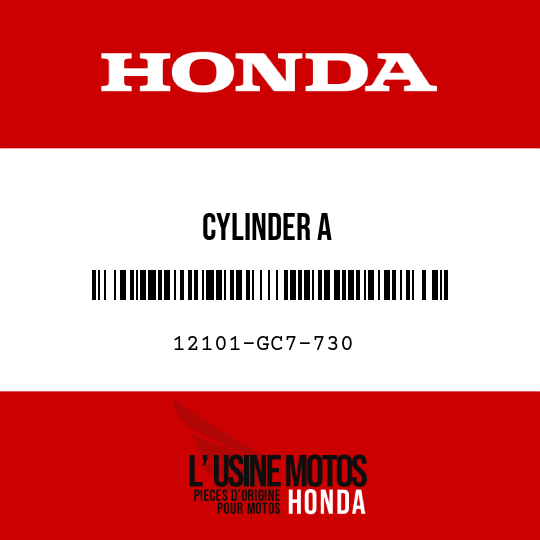image de 12101-GC7-730 CYLINDER A