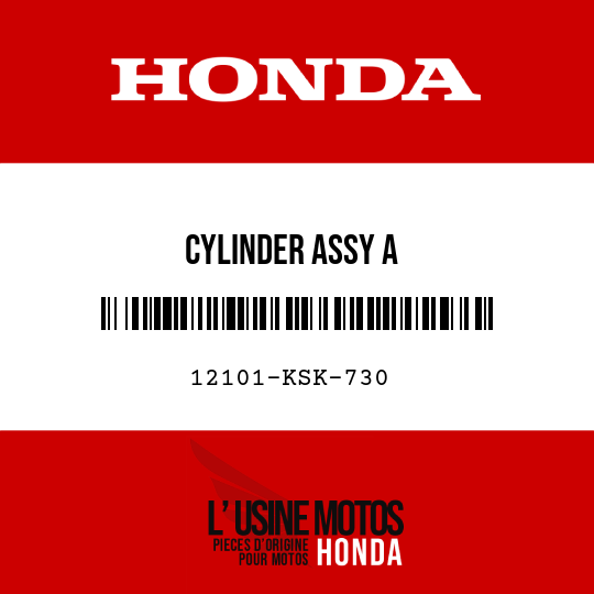 image de 12101-KSK-730 CYLINDER ASSY A