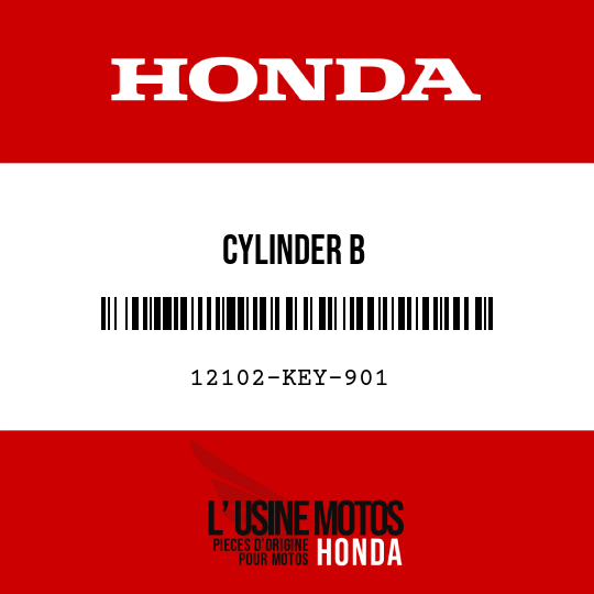image de 12102-KEY-901 CYLINDER B