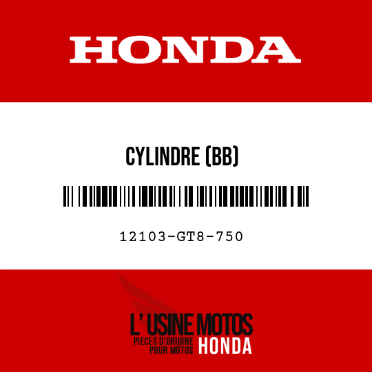 image de 12103-GT8-750 CYLINDRE (BB)