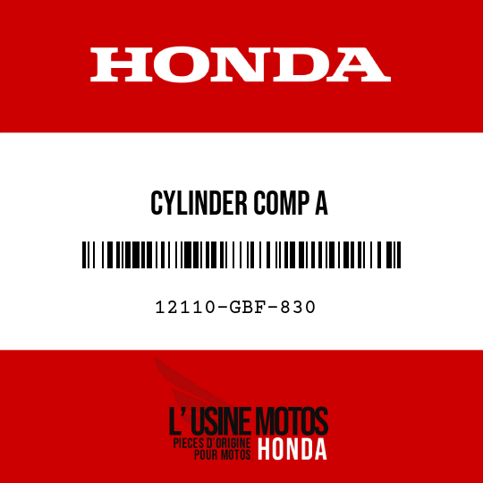 image de 12110-GBF-830 CYLINDER COMP A