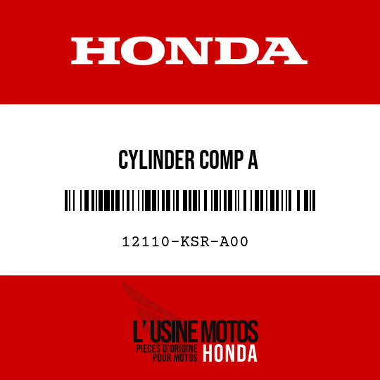 image de 12110-KSR-A00 CYLINDER COMP A