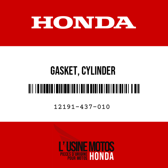 image de 12191-437-010 GASKET, CYLINDER