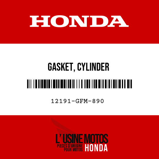 image de 12191-GFM-890 GASKET, CYLINDER