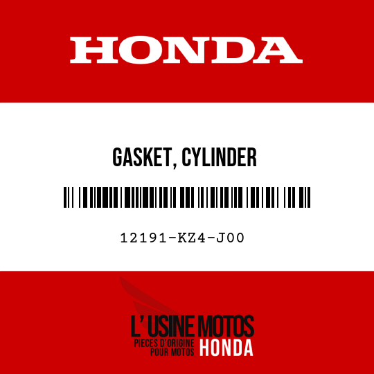 image de 12191-KZ4-J00 GASKET, CYLINDER