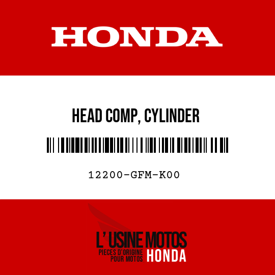 image de 12200-GFM-K00 HEAD COMP, CYLINDER