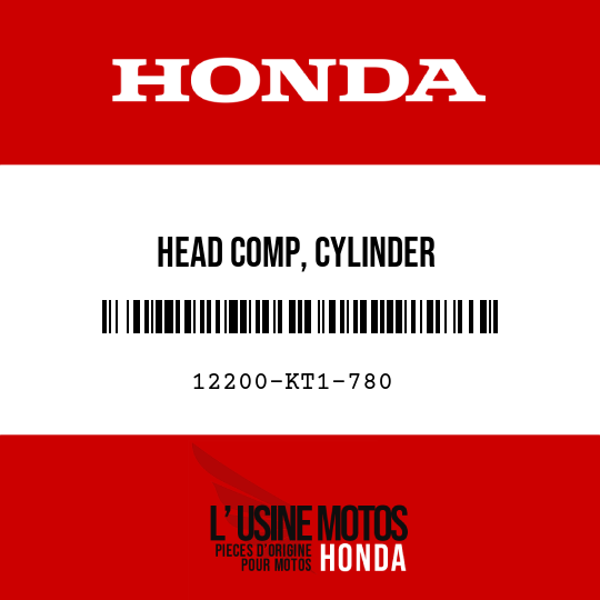 image de 12200-KT1-780 HEAD COMP, CYLINDER
