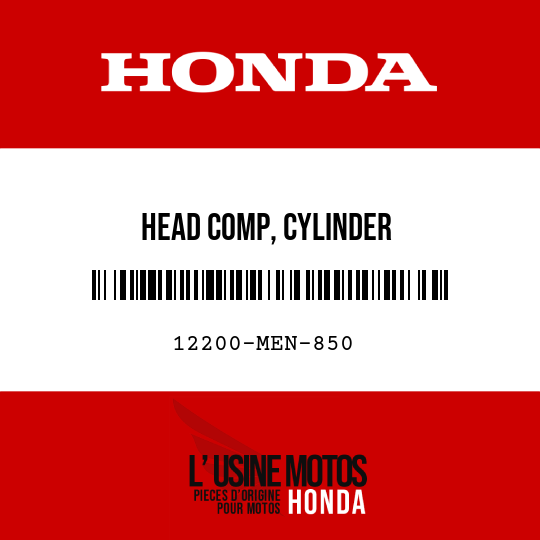image de 12200-MEN-850 HEAD COMP, CYLINDER