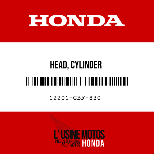 image de 12201-GBF-830 HEAD, CYLINDER