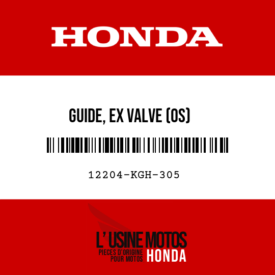image de 12204-KGH-305 GUIDE, EX VALVE (OS)