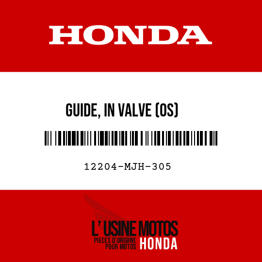 image de 12204-MJH-305 GUIDE, IN VALVE (OS)