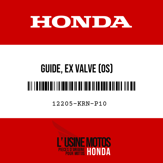 image de 12205-KRN-P10 GUIDE, EX VALVE (OS)