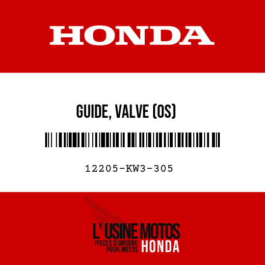 image de 12205-KW3-305 GUIDE, VALVE (OS)