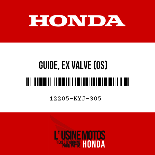 image de 12205-KYJ-305 GUIDE, EX VALVE (OS)