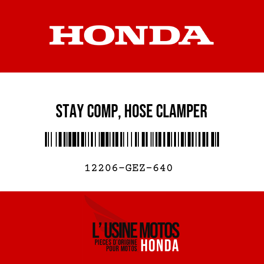 image de 12206-GEZ-640 STAY COMP, HOSE CLAMPER