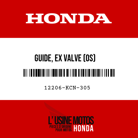 image de 12206-KCN-305 GUIDE, EX VALVE (OS)