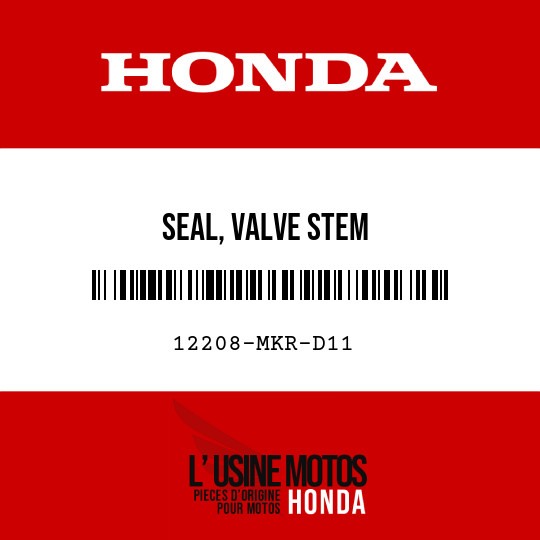 image de 12208-MKR-D11 SEAL, VALVE STEM