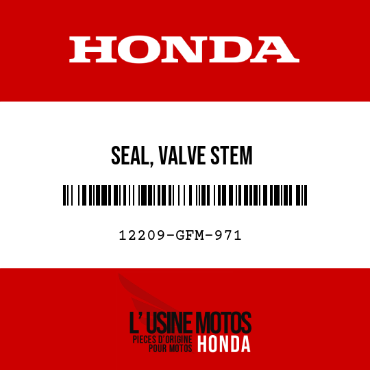 image de 12209-GFM-971 SEAL, VALVE STEM