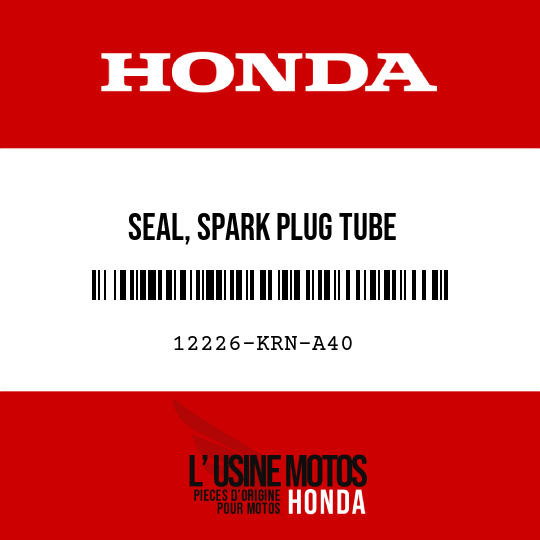 image de 12226-KRN-A40 SEAL, SPARK PLUG TUBE