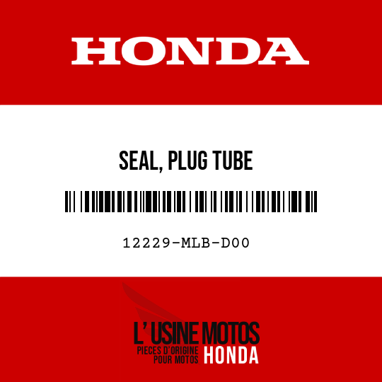 image de 12229-MLB-D00 SEAL, PLUG TUBE