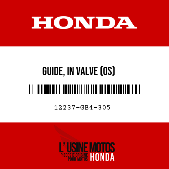 image de 12237-GB4-305 GUIDE, IN VALVE (OS)