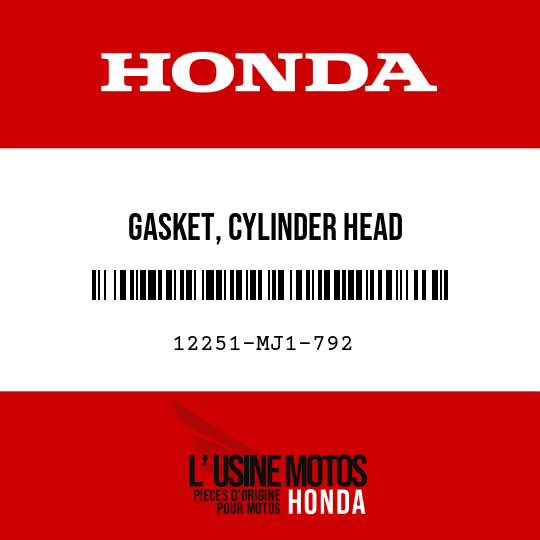 image de 12251-MJ1-792 GASKET, CYLINDER HEAD