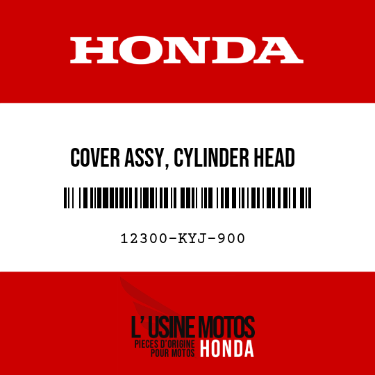 image de 12300-KYJ-900 COVER ASSY, CYLINDER HEAD