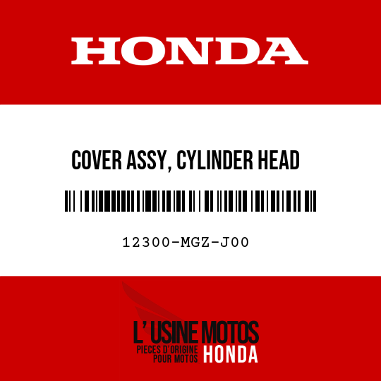 image de 12300-MGZ-J00 COVER ASSY, CYLINDER HEAD