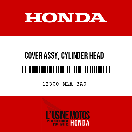 image de 12300-MLA-BA0 COVER ASSY, CYLINDER HEAD