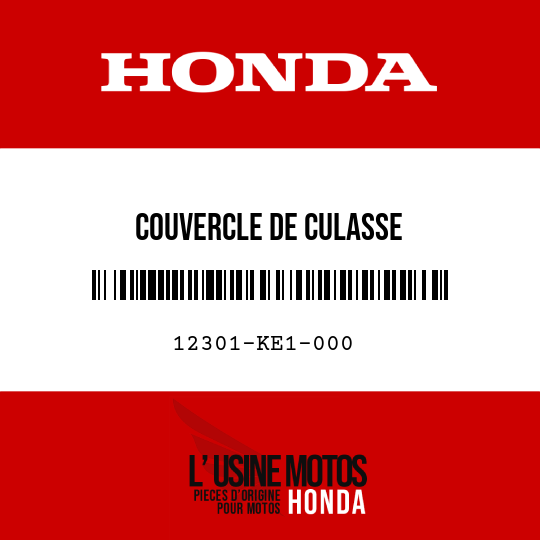 image de 12301-KE1-000 COUVERCLE DE CULASSE