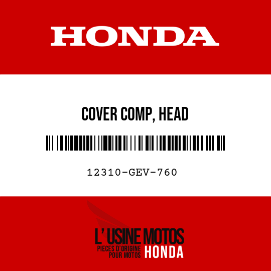 image de 12310-GEV-760 COVER COMP, HEAD