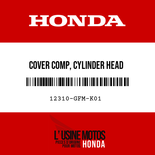 image de 12310-GFM-K01 COVER COMP, CYLINDER HEAD
