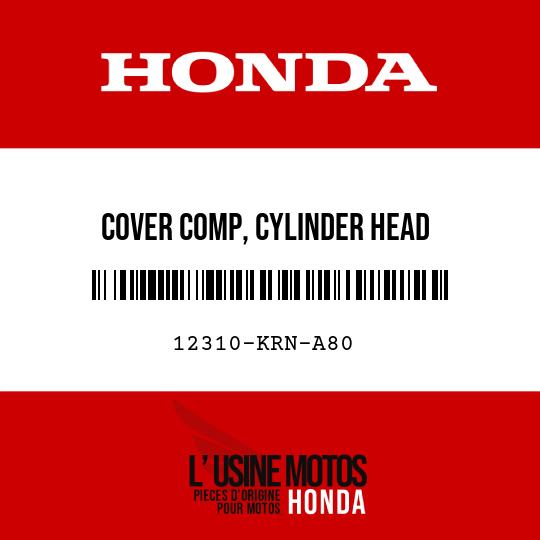 image de 12310-KRN-A80 COVER COMP, CYLINDER HEAD