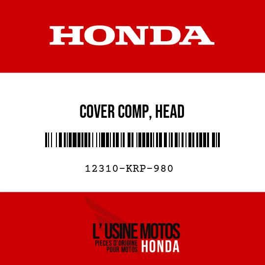 image de 12310-KRP-980 COVER COMP, HEAD