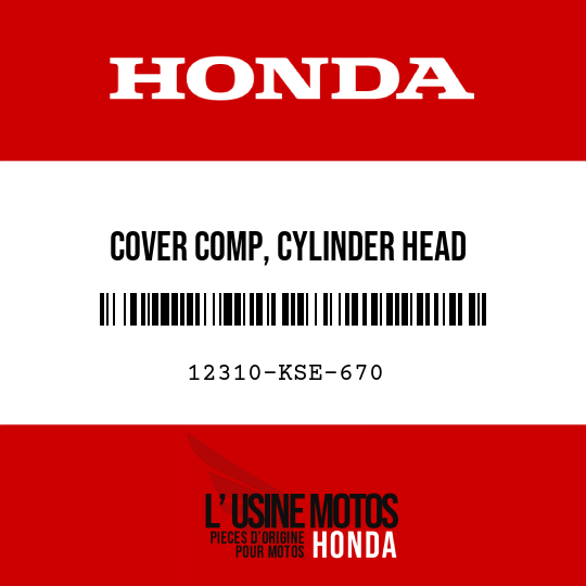 image de 12310-KSE-670 COVER COMP, CYLINDER HEAD