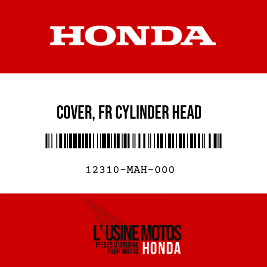 image de 12310-MAH-000 COVER, FR CYLINDER HEAD